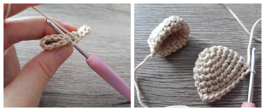 Blog-Inhaltsbild für 'Kuschligel Max, kostenlose Häkelanleitung von Wolldiamant'